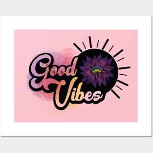 Good vibes Posters and Art